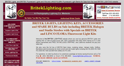 Desktop Screenshot of briteklighting.com